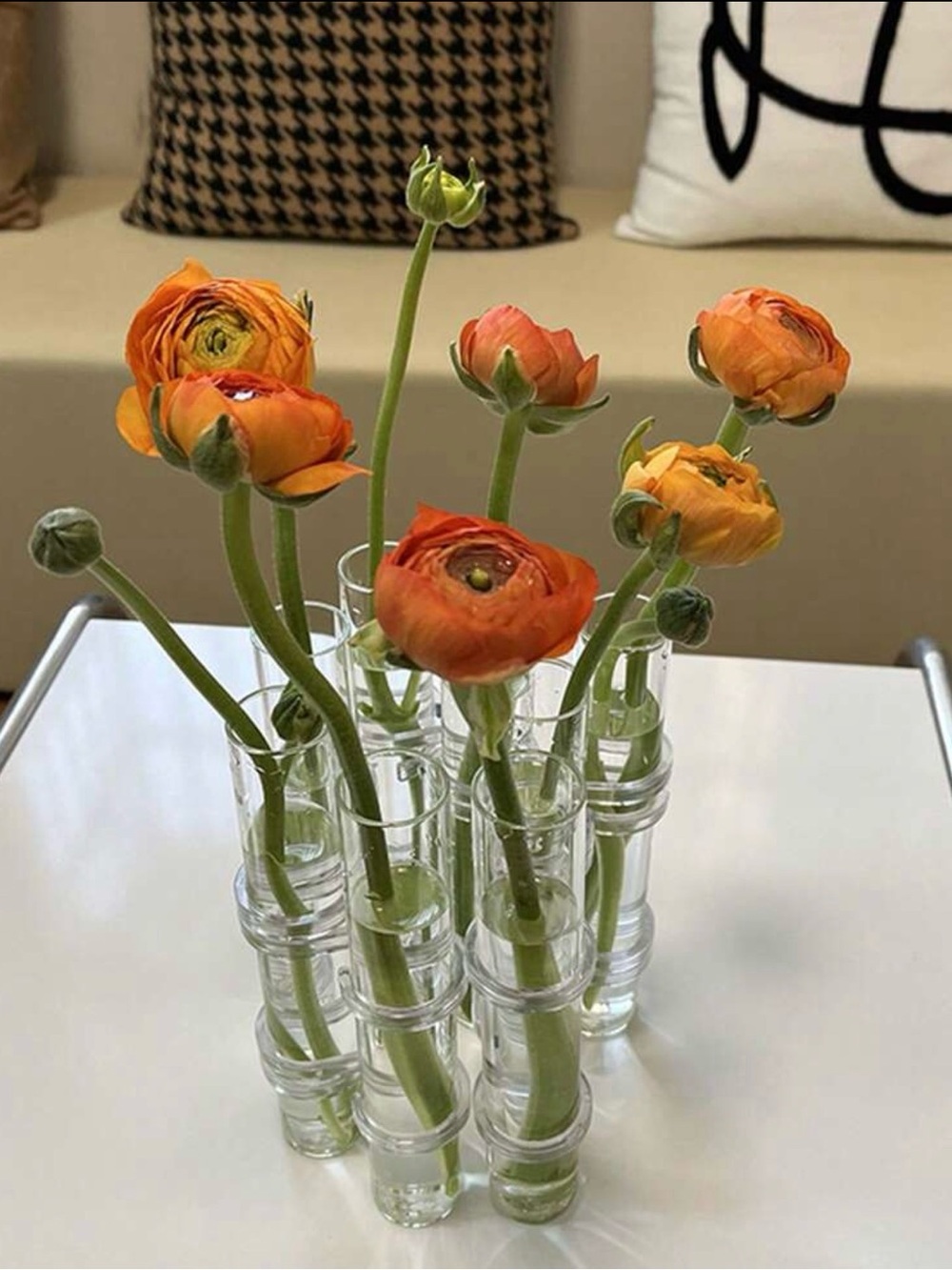 NWT- 8 Piece Test Tube Vase Set - Picture 2 of 3